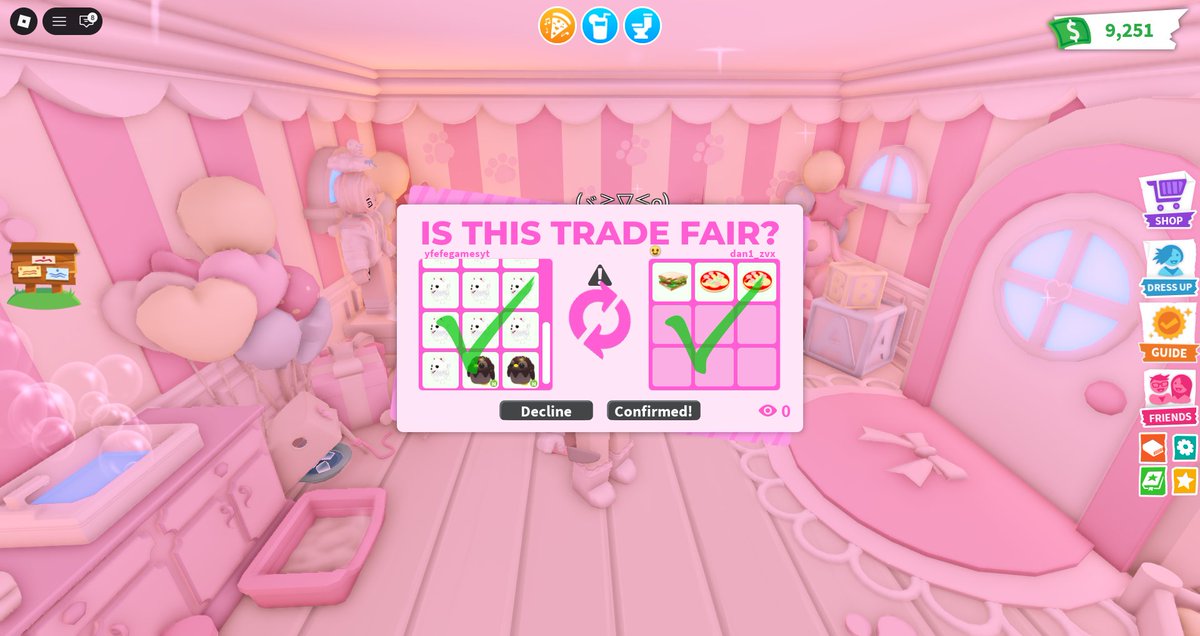 proofs of her rh dims for my adopt me pets !! 175k dims for 16 samoyeds and 2 neon choco penguins <3 she went first!! tysm for trusting ^^ <a href="/natural1ysweet/">──୨ৎ──</a> !!