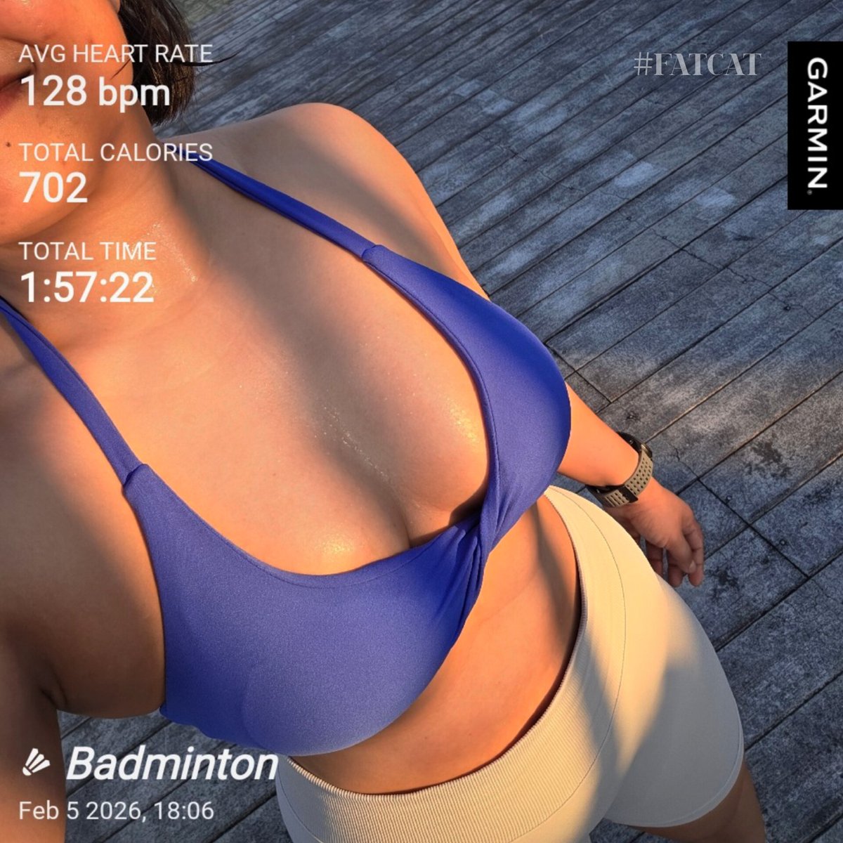 วัดสนามไปหลายรอบอยู่นะวันนี้อะ 😃🫠🏸🍑 #fwb #skinship #fwbกทม