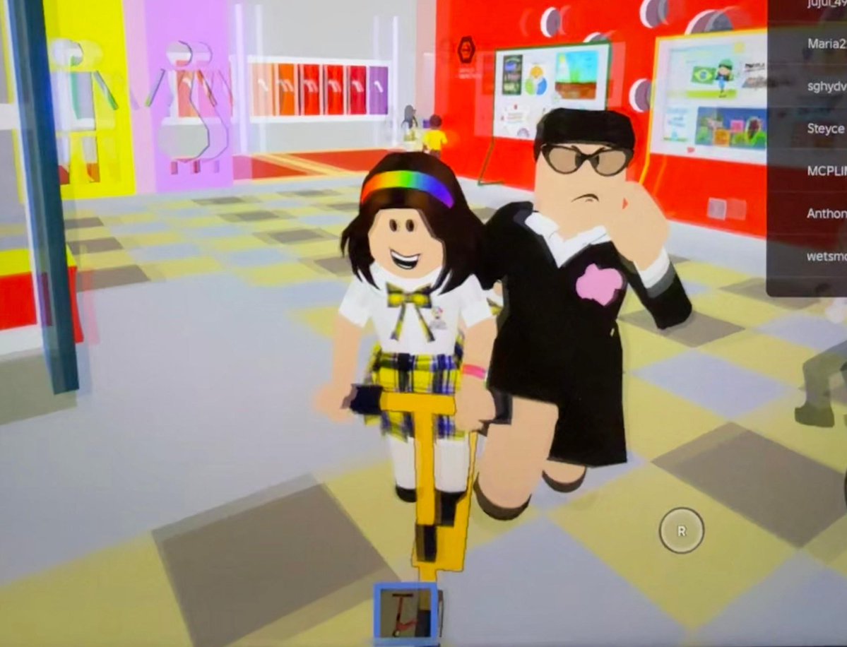 maisa's tweet image. eita parece que esqueceu de me bloquear no roblox