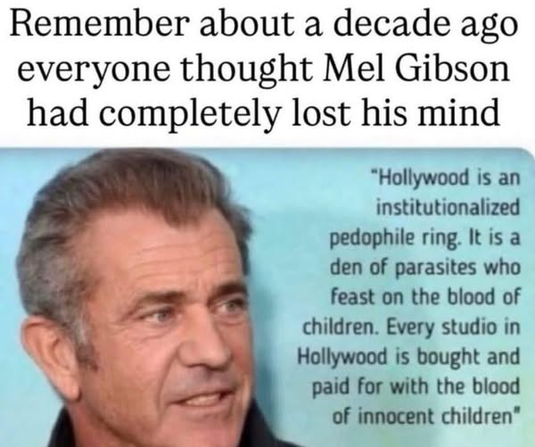 Doesn't seem so crazy now does he?