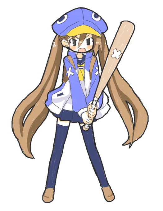 高校ぶりにフーカ描いたわ・・・ #ディスガイア