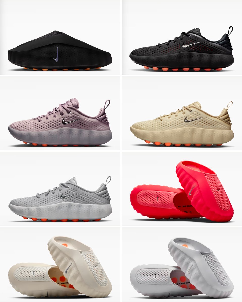 snkr_twitr's tweet photo. AD: LIVE via Nike US (refresh in 1min)
Nike Mind Collection

Black
- 001 Mules
M https://t.co/Q5lLfBNOLG
W https://t.co/BHn3sPTSGo

- 002
M https://t.co/1C4XxQGzuH
W https://t.co/36k8FLRbbY

RETSOCKS
001 Mule -
Men
Solar Red https://t.co/YbZp40qWB6
Light Smoke Grey https://t.co/m7cmxFpFTB
Light Bone https://t.co/c2M61rTVxY

WMNS
Solar Red https://t.co/zndoBUO00o
Light Smoke Grey https://t.co/cz3TSaFcTu

- 002 -
Men
Light Smoke Grey https://t.co/qerBeBVkat
Light Khaki https://t.co/PjwB75TzRw

WMNS
Light Smoke Grey https://t.co/xvmMbqrMFB
Light Violet Ore https://t.co/yD6dJkJfmy