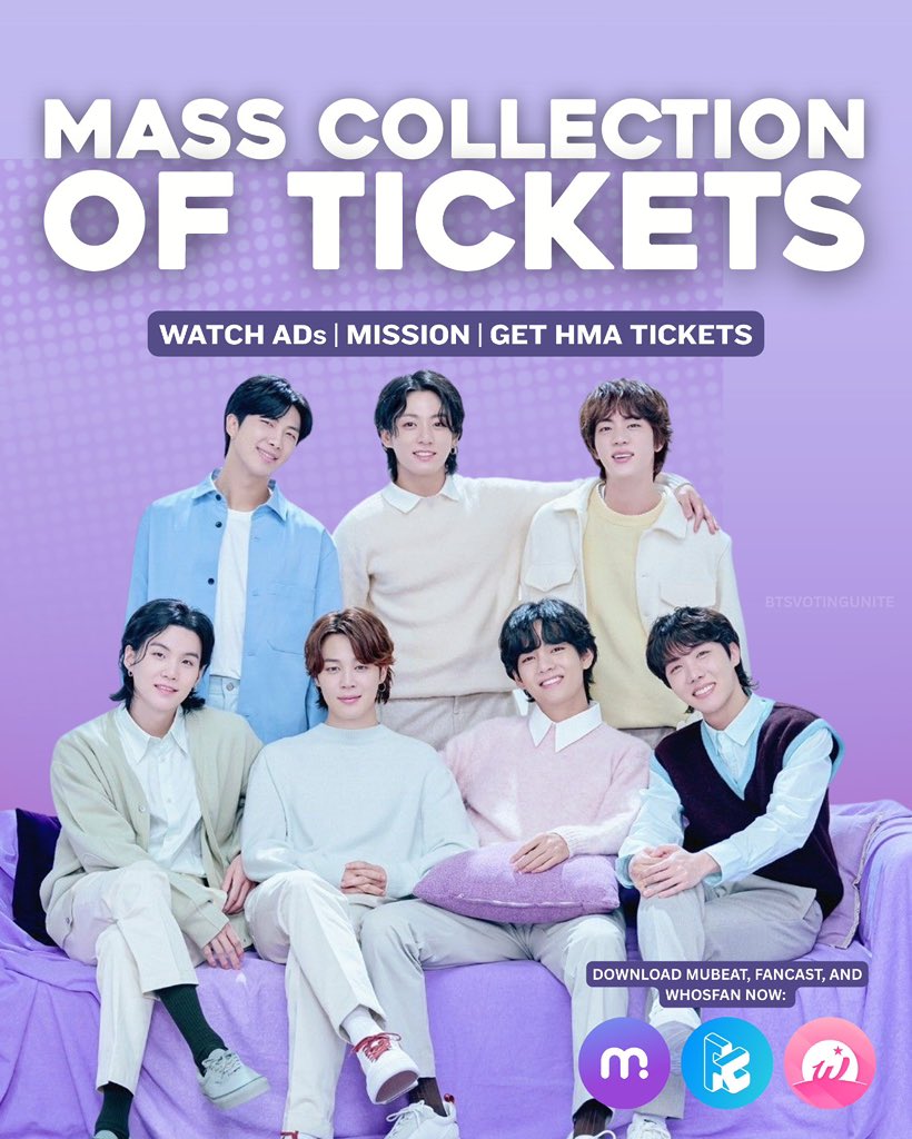 votingbrigade's tweet image. NOTICE 🚨 

Lets do the mass collection today, create as much tickets possible, spread this message to all your social media 🙌 

Retweet 🔄