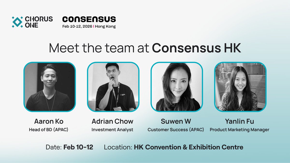 Chorus One tweet media