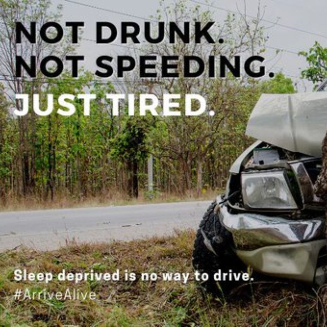 DriveSafeHR's tweet photo. Falling asleep at the wheel is a major risk of drowsy driving. Prioritize your safety and the safety of others by staying awake and focused while driving. 🌙🚗 #DriveAlert #DriveAwake https://t.co/N9TzU3sb9h