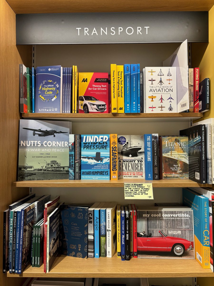 colourpoint's tweet image. 👀 'Nutts Corner: in War and Peace' spotted in Waterstones Forestside this week 👀   

colourpointbooks.com/product/nutts-…

#aviationlovers #aviationdaily #guywarner #erniecromie #nuttscorner #northernireland #irishhistory

@Waterstones