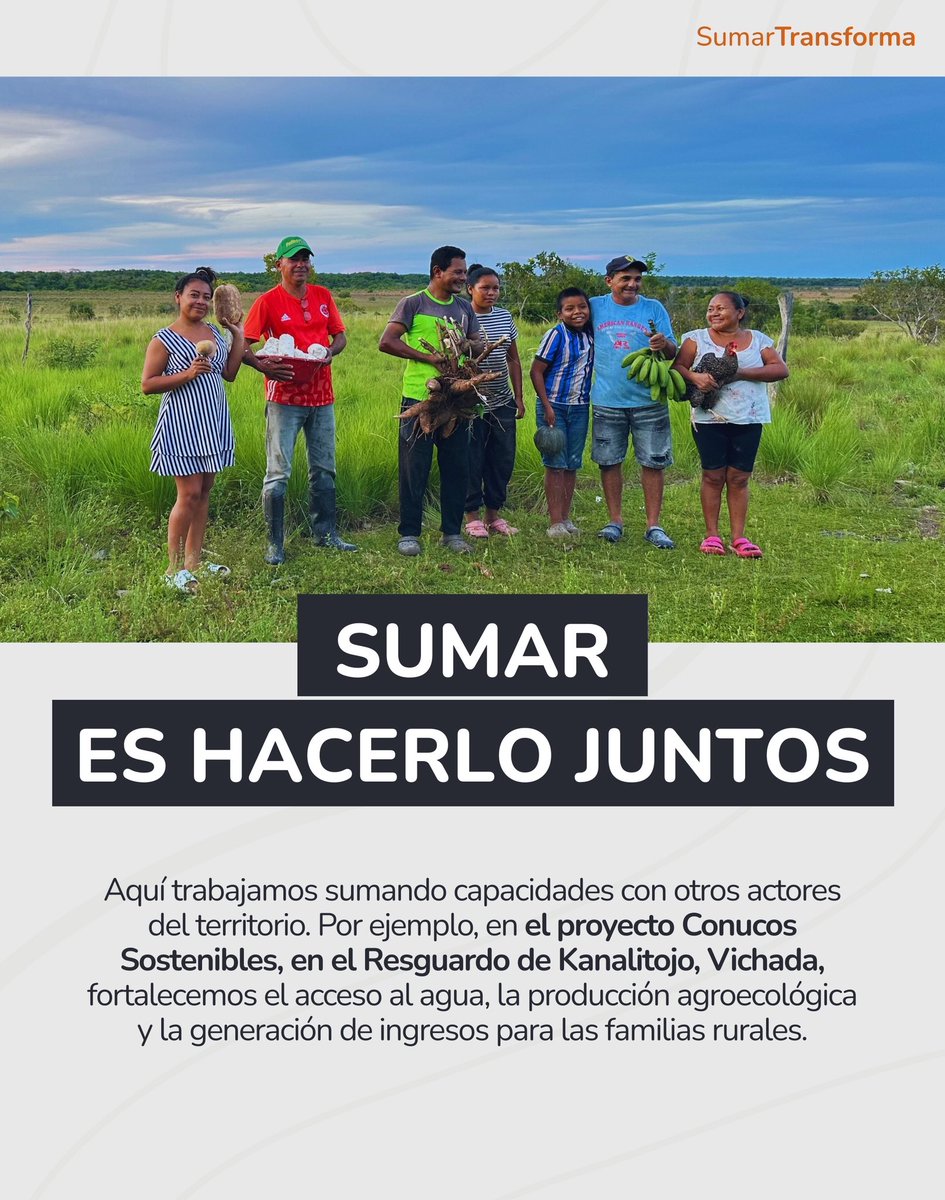 FundacionAlpina's tweet photo. Creemos que Sumar Transforma.

Desde Fundación Alpina sumamos desde el acompañamiento a comunidades rurales y pequeños productores, fortaleciendo sistemas agroalimentarios sostenibles que cuidan la tierra, el agua y la nutrición.

#SumarTransforma #SomosAFE https://t.co/CXX6VYRPKY