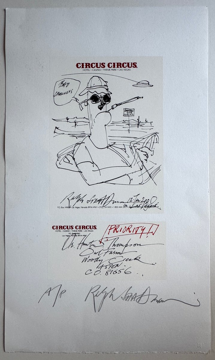 Ralph Steadman Art tweet media