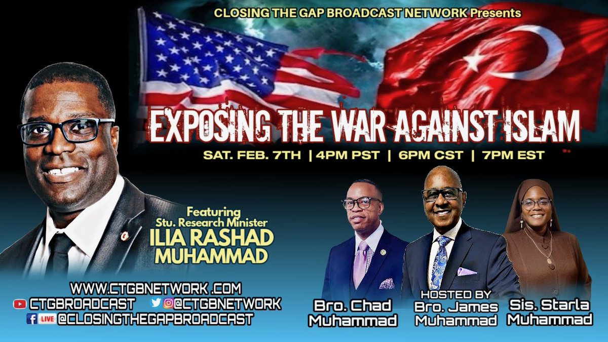 Understand why the 🧃 had our books banned from Amazon &amp; how the NOI exposed their agenda years ago! 
🇺🇸 vs ✊🏿🕌🛸 

#islamophobia #bookbanning #iliarashad #savioursday