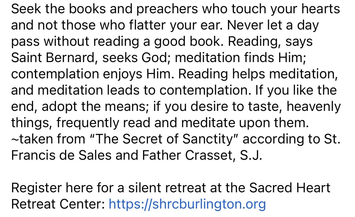 Sacred Heart Retreat Center tweet media