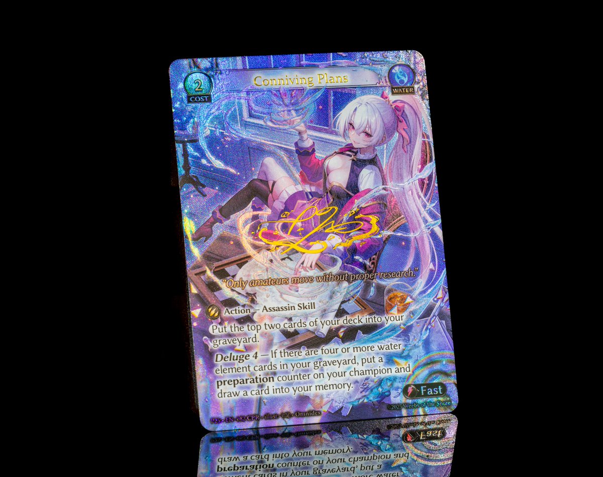 A closer look at Distorted Reflections Season's Omnidex Ascendant (Top 100) exclusive reward

#GrandArchive