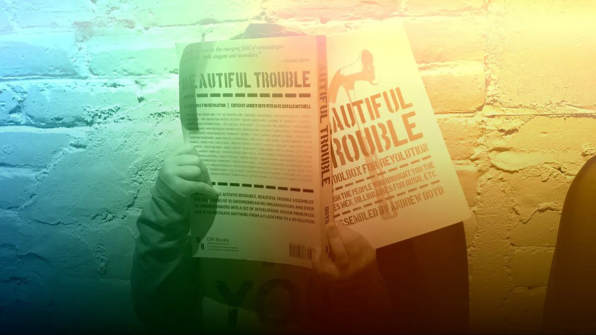 profgoose's tweet photo. Link: https://t.co/VVrMSl9cd4
Activism isn't just persuasion; it's about making neutrality expensive for institutions. Tactics exploit moral binaries, identity, & attention scarcity—putting strain on democracies built for deliberation, not escalation. Thoughts? #BeautifulTrouble https://t.co/nRkhRMeNr4
