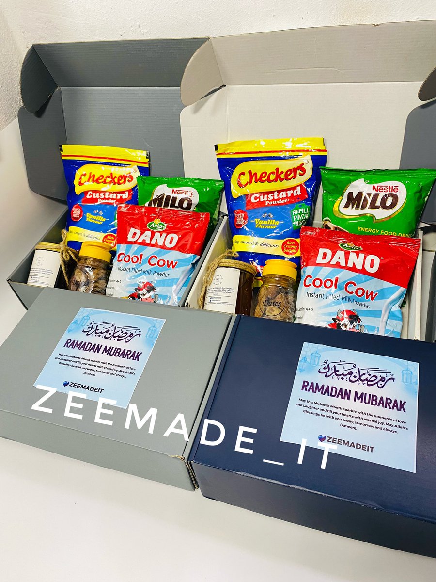 zeemade_it's tweet image. If this pop on your tl please Retweet.🙏

Are you feeling generous, want to put a smile on your loved ones faces, or looking for a thoughtful gift as sadaqah? Our Ihsan Box is exactly what you’re looking for. 

🏷️27,000
Lagos 📍
Nationwide delivery.🥳