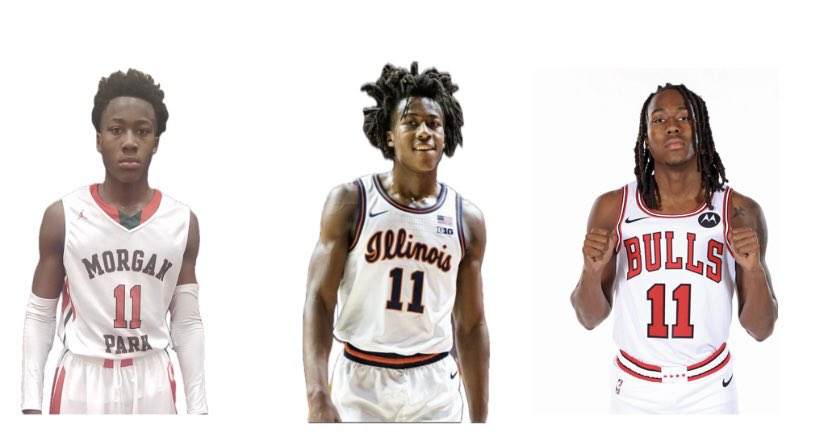 State Champion at Morgan Park 

All-American at Illinois 

Starting Point Guard on the Bulls

Thank you Ayo Dosunmu