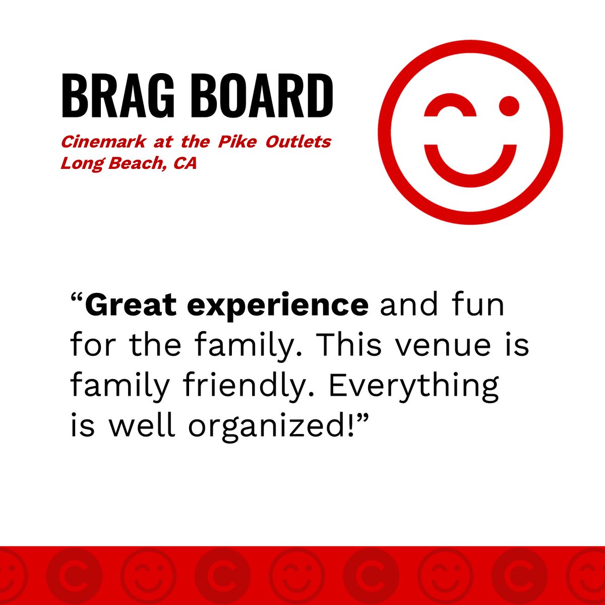 CinemarkCareers's tweet image. Hear what our guests have to say about their unforgettable experiences at Cinemark! 

Want to be part of the magic? Join the Cinemark team and dive into a world of cinematic wonder! 

#Cinemark #Culture #MovieMagic #JoinUs