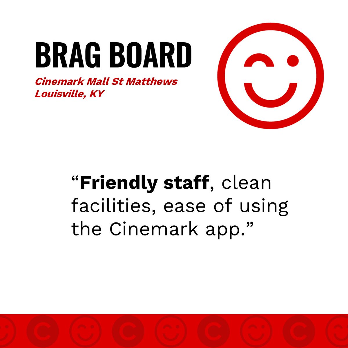 CinemarkCareers's tweet image. Hear what our guests have to say about their unforgettable experiences at Cinemark! 

Want to be part of the magic? Join the Cinemark team and dive into a world of cinematic wonder! 

#Cinemark #Culture #MovieMagic #JoinUs