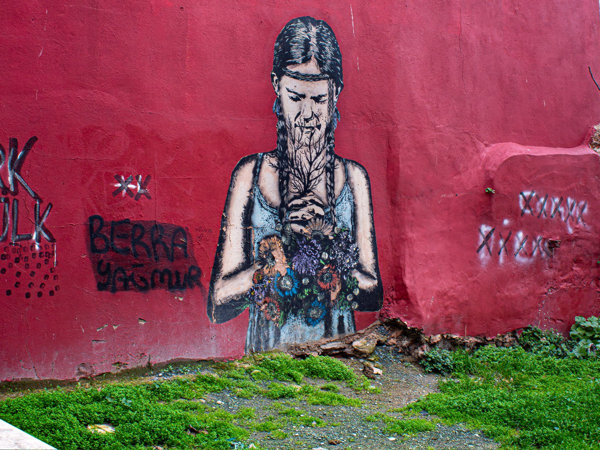 Eski evlerin, cumbaların ve tarihin arasında aniden beliren bir modern zaman şiiri... Balat’ın arka sokaklarında sanatla karşılaşmak. 🌹🎨

​#Balat #StreetArtIstanbul #BalatMural #GraffitiTurkey #photography

instagram.com/p/DUYWmP6DQSJ/…