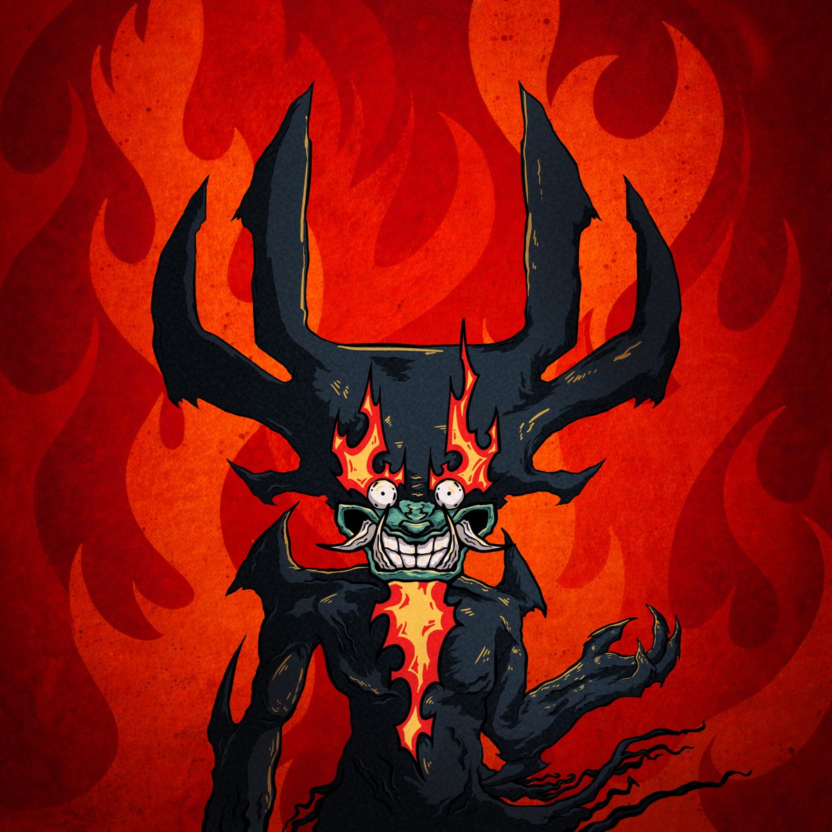 Hey, listen, everyone!
Our legendary 1/1, AKURION, has something to say:

Long ago in a distant chain, I, AKURION, the shape-shifting Master of Traits, unleashed an unspeakable evil!

But a foolish collector wielding a magic wallet stepped forth to oppose me. Before the final