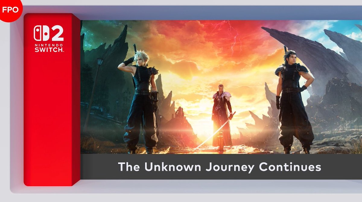 浜口直樹 /FFVII REBIRTH launches on Switch2&Xbox Jun 3 tweet media