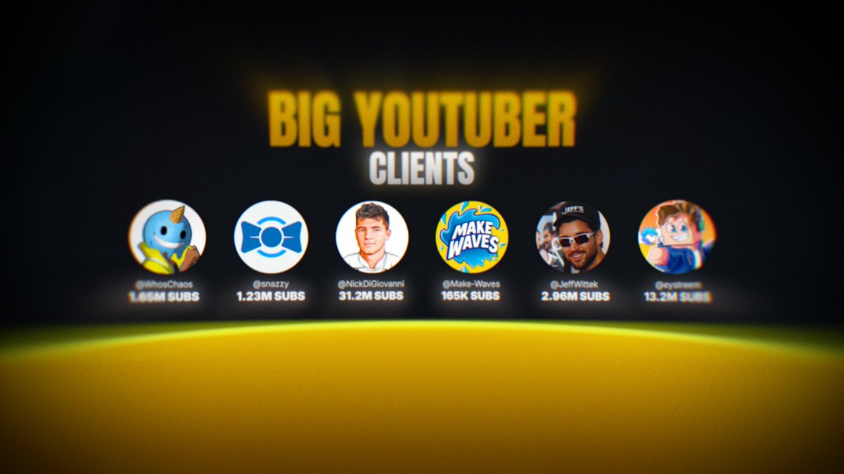 Houssam | Video Editor tweet media