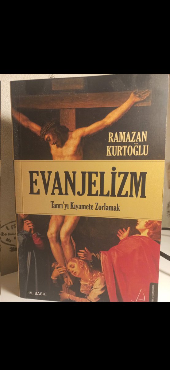 İsa Mesih’in gelişini hızlandırmak için, evanjelist Hristiyanlar Tanrı’yı kızdırıp: İsrail’i büyütüyor, 

Ortadoğu’yu karıştırıyor, savaşı başlatıyor. 

Hocam 2016’da yazmıştı, çoğu gerçek oldu.

TANRI’YI KIYAMETE ZORLAMAK.

Kitap çıkalı 10 yıl olmuş. 

<a href="/KurtogluKagan/">Ramazan Kurtoğlu</a>