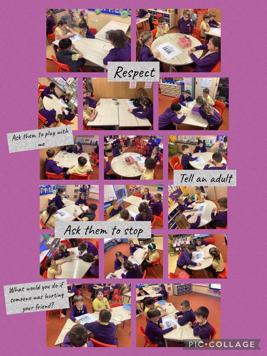 NantCelynY3's tweet photo. RVE Lesson - Respect! 
We discussed how we can respect others and ourselves! 
We then used a concept cartoon and Voice21 to discuss in groups how we can help our friend if they were being hurt! @nantcelynschool https://t.co/GSoawjYJri