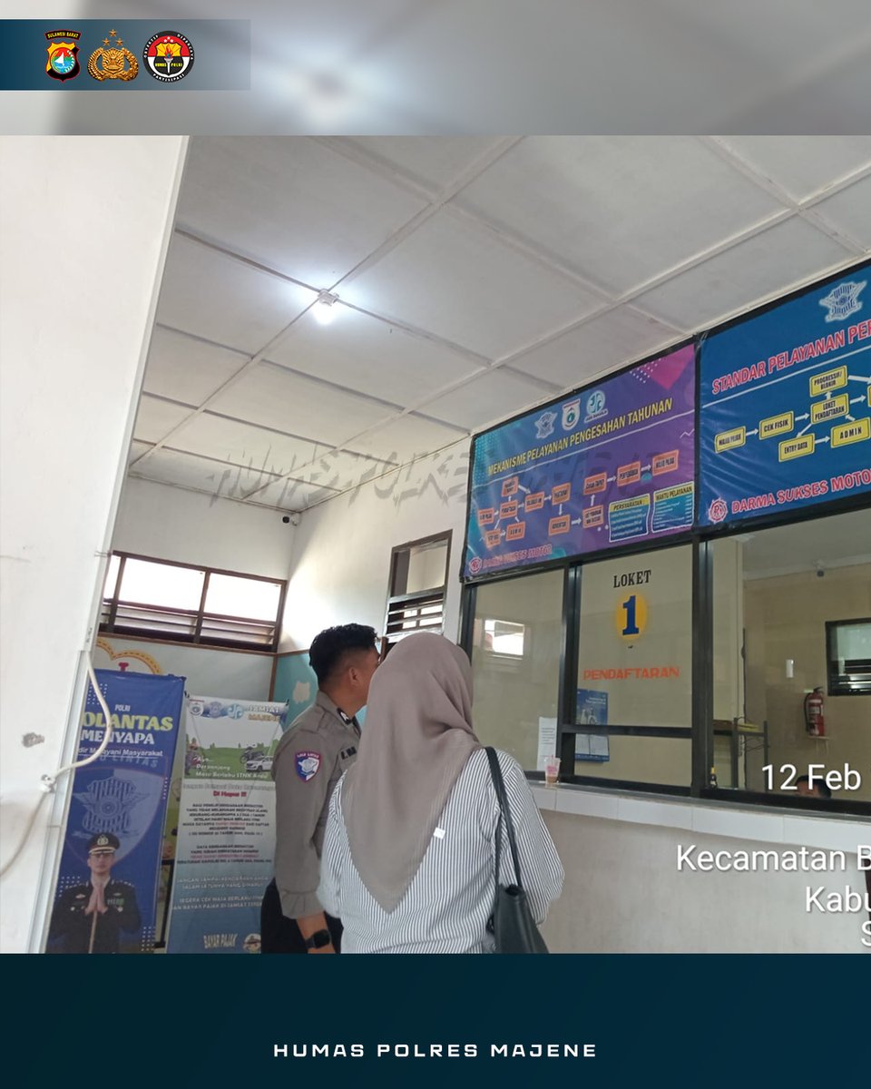 Majene — Polres Majene terus menunjukkan komitmennya dalam melakukan pembenahan dan peningkatan kualitas pelayanan publik agar semakin ramah, cepat, mudah, dan transparan. Upaya tersebut diterapkan secara menyeluruh pada seluruh unit pelayanan.