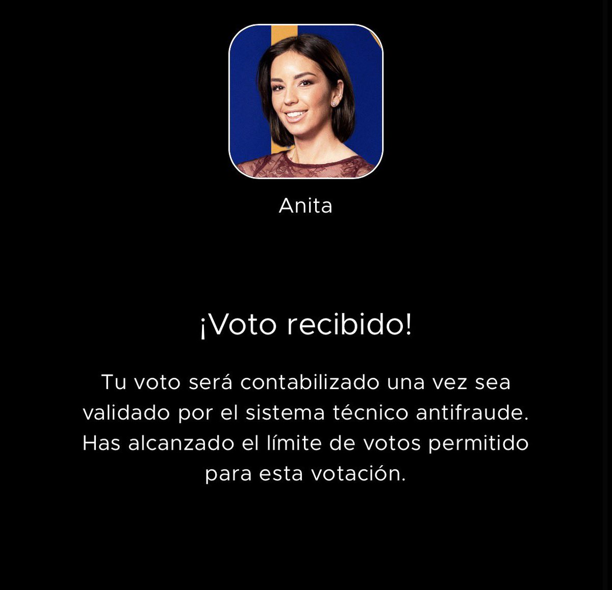 Esta semana voy a por Anita. Me da igual que Carlos y Cristina estén enfrentados. Para mí, los dos, representan el espíritu de GH. Veo y amo este programa por concursantes como ellos. #GHDúoGala6