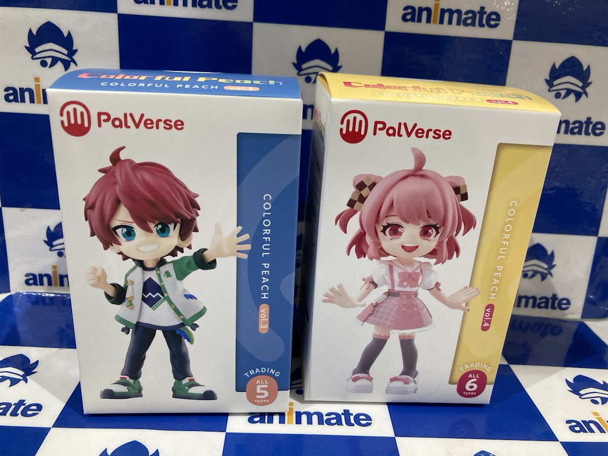 🧩グッズ入荷情報🧩】 『カラフルピーチ』 ・PalVerse vol.3/4 各種