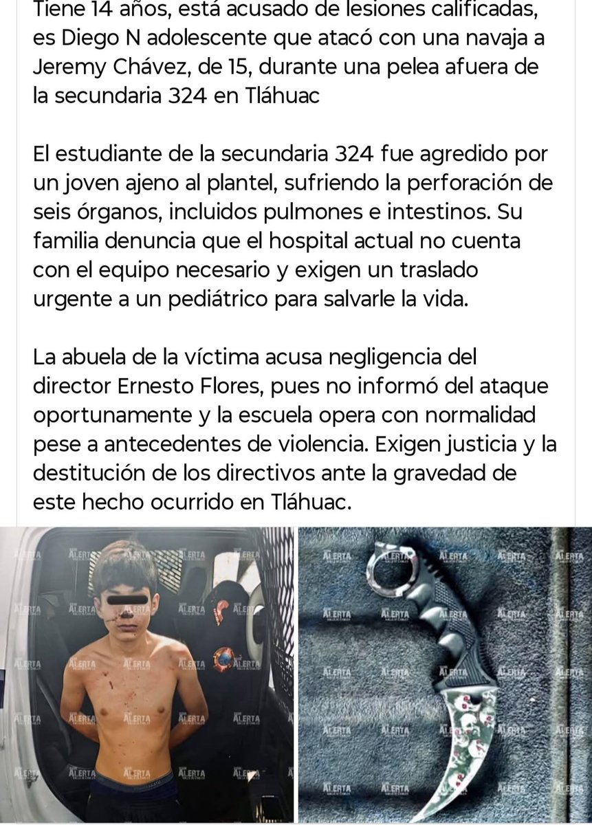 Cruzzitofn's tweet photo. Vas a la escuela a estudiar y te salen este tipo de parásitos. Ya estoy cansado de toda la violencia e inseguridad. Se debería de legalizar la pena de Muerte para asesinos. Sin importar la edad. 🤬🤬 https://t.co/L53rqZ4GAL
