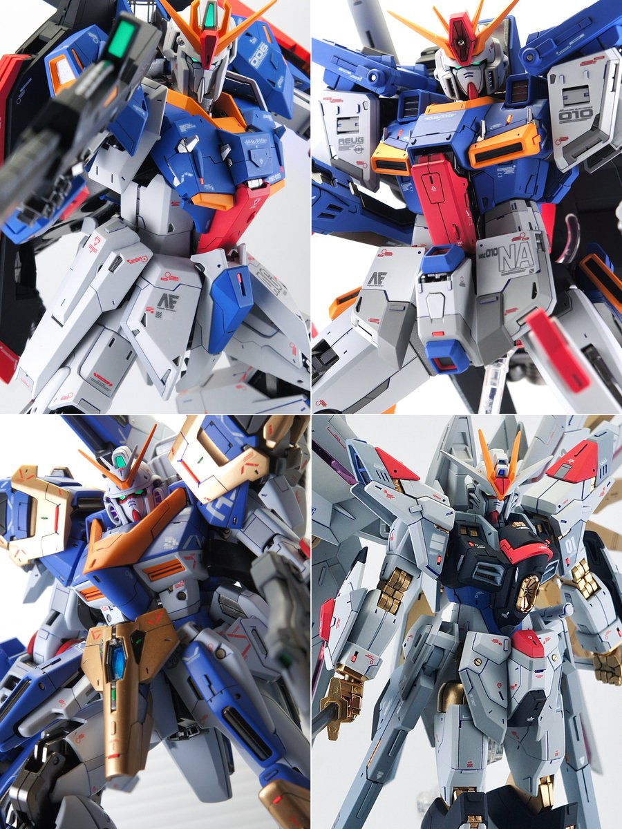 #私はこういう模型を作っています
主役機を作りがち😁