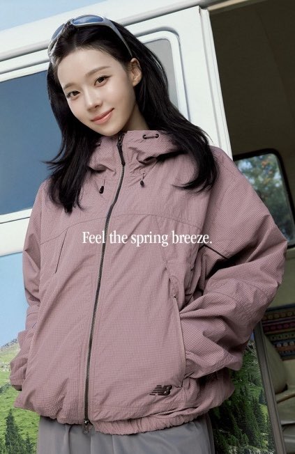 aespa WINTER for New Balance SS 2026 season '740 Shifted