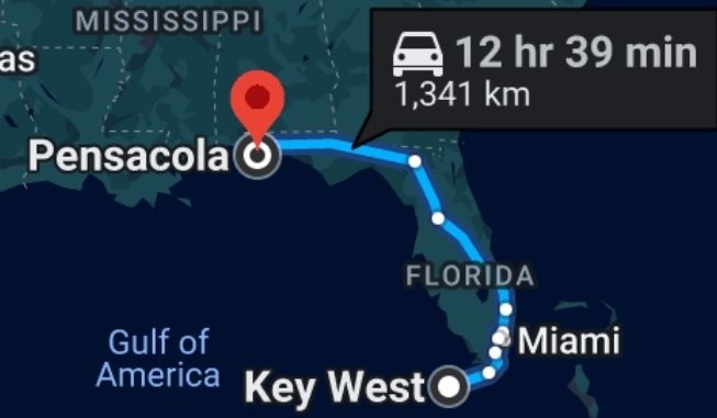 Florida would like a word.