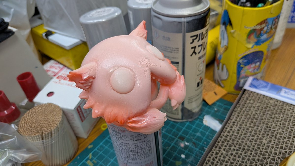 ワンダーフェスティバル等で購入したガレージキットを初めて持って来る