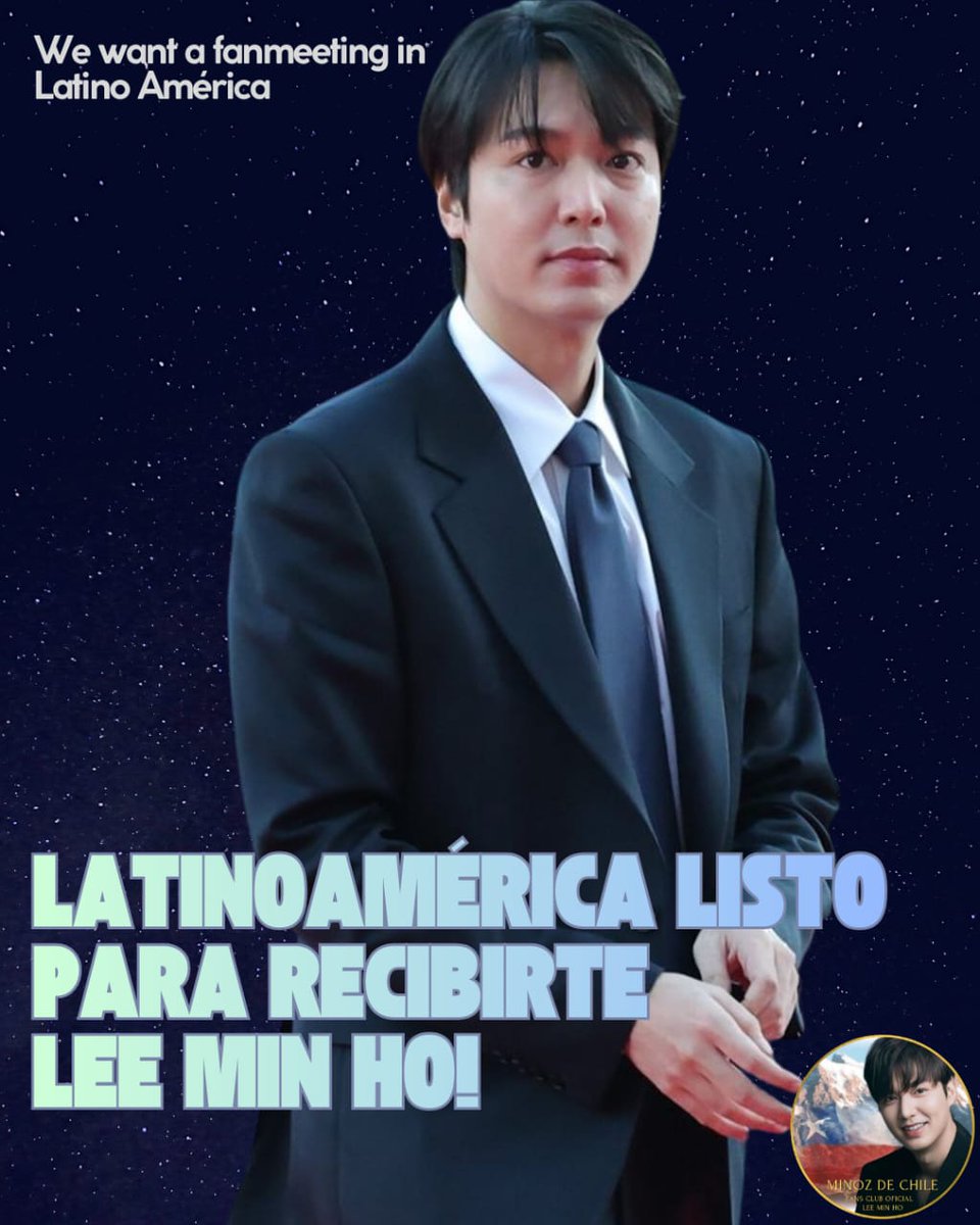 Tu y Minoz en Latam ♡♡♡♡
#LeeMinHoEnLatinoamerica #MinozLatam #LatamLovesLeeMinHo

<a href="/ActorLeeMinHo/">Lee Min Ho</a> <a href="/kpopchileof/">K-POP CHILE</a> @samEntrete <a href="/ninshi_ent/">Ninshi Entertainment</a> <a href="/zafiroLive/">Zafiro Internacional</a>