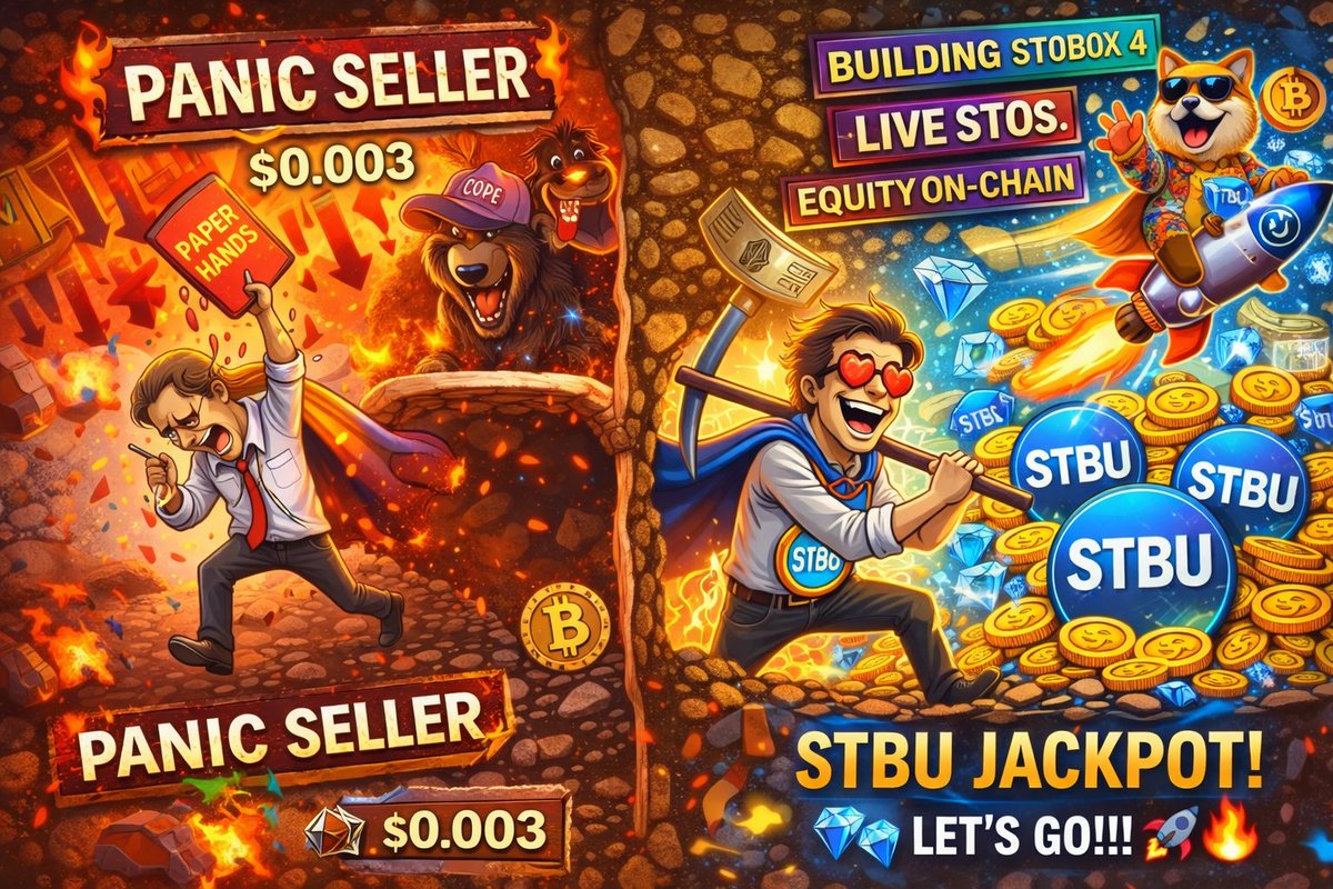 👺🤡 Paper hands ➡️ $STBU dead at $0.003 👺🤡

Builders:
✅ <a href="/StoboxCompany/">Stobox</a> 4 LIVE
✅ $STBX equity token on-chain
✅ Real issuers minting
✅ #STO pipeline loading
✅ <a href="/solus_group/">Solus Group</a> partnership
✅ #VC term sheet under review

$330K MCAP.
217M token circulating with max supply is 250M