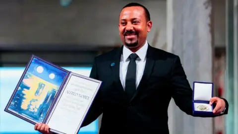 academic_la's tweet photo. If there is one country that constantly gets a pass on its crimes against humanity and involvement in genocide, it is Ethiopia and its leader Abiy Ahmed. New revelations of their training the RSF show that they are yet again involved in a genocide. 

As a reminder, Ethiopia has already committed a genocide in Tigray. It included widespread executions and mass killings of civilians by security forces and militias. There was also a systematic campaign of violence, forced expulsion, and displacement of ethnic Tigrayans. Extreme levels of conflict-related sexual violence, including gang rape and sexual slavery were used as tools of war.

Meanwhile, the government does not treat its own citizens much better. There are mass arrests under state-of-emergency laws, targeting journalists, activists, and ethnic minorities. Continued practice of female genital mutilation and the criminalization of same-sex conduct with penalties up to 15 years.

Meanwhile, not only has Ethiopia had no consequences, but President Abiy Ahmed gets to keep his Nobel Peace Prize. The world has not recognized the Tigrayan genocide though 600,000 to 800,000 people have died. Thanks to the pass they have received, they are now happily supporting the genocide in Sudan with no consequences. 

Abiy Ahmed is a monster and a war criminal. It is time he was stopped.