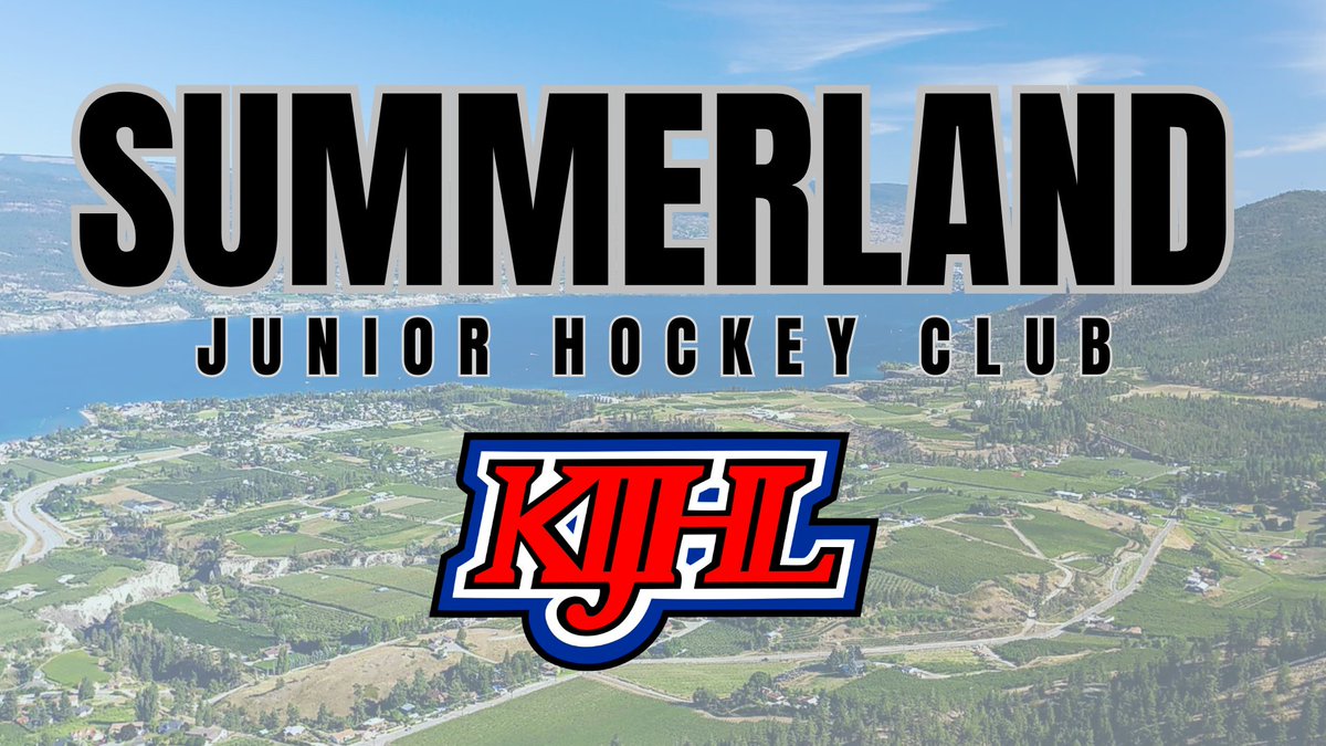The KIJHL announced today that an expansion franchise has been awarded to the community of Summerland, B.C. to begin play in September for the 2026-27 season.
Read: kijhl.ca/kijhl-returnin…