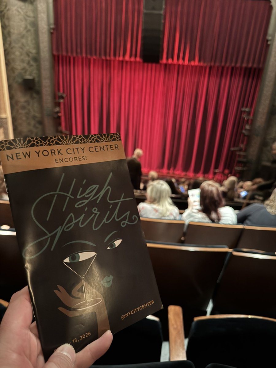 Time for High Spirits at <a href="/citycenternyc/">Church @ City Center</a> encores!