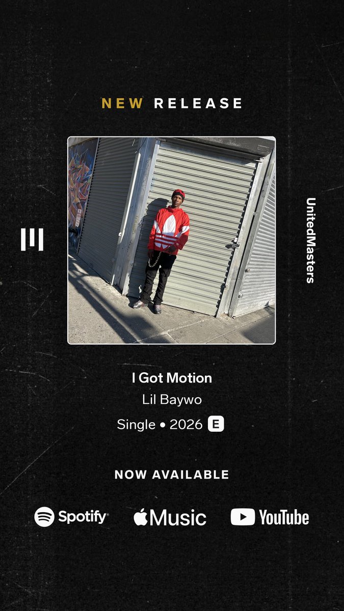 Lil Baywo - I Got Motion unitedmasters.com/m/i-got-motion…