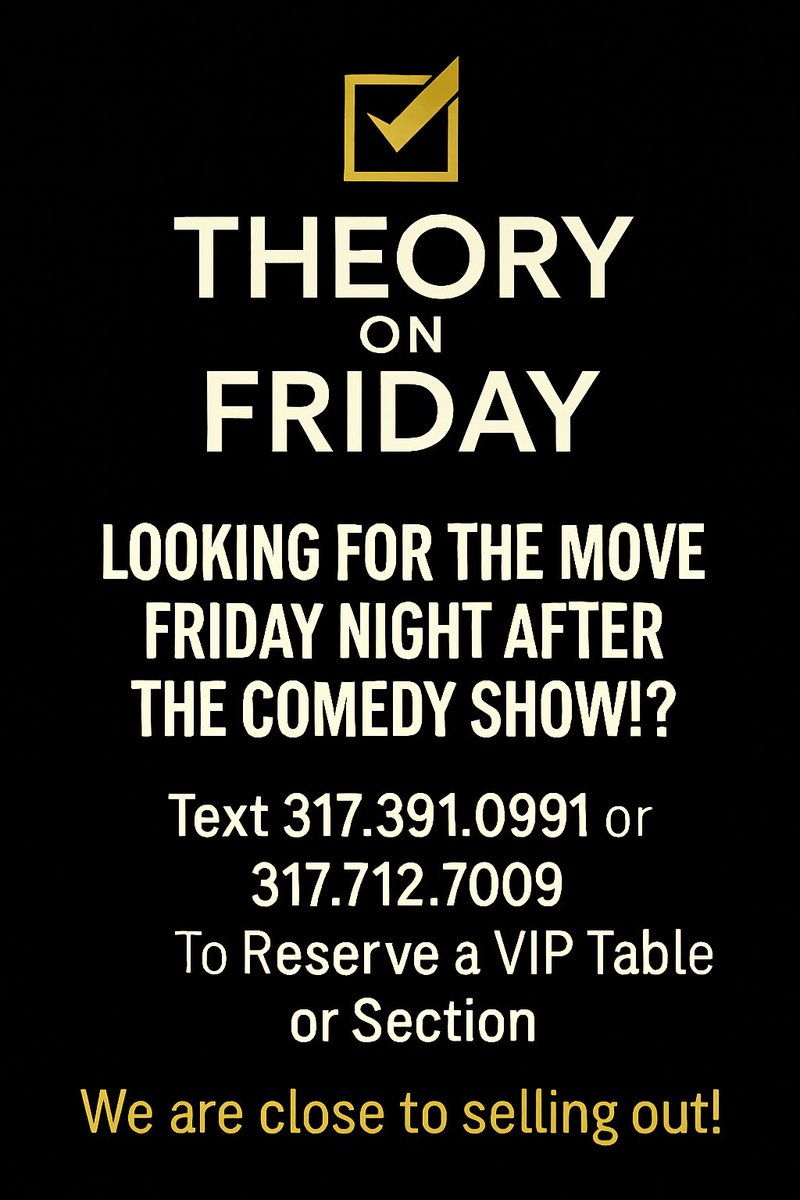 FRIDAY NIGHT | INDIANAPOLIS 
AFTER THE COMEDY SHOW 
TEXT 317-391-0991 for VIP
<a href="/soundsbycam/">Sell the Team</a> <a href="/CaYne_LiFe/">2ToNe CEO,000,000</a> <a href="/CommaKidd/">AverageNegro</a> <a href="/TheMisterMarcus/">™️Marcus </a>