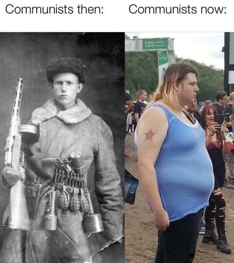 En aquel entonces no eran tan comunistas, tenían más en común con la derecha. La historia se ha escrito para leerla y no cometer peores errores.