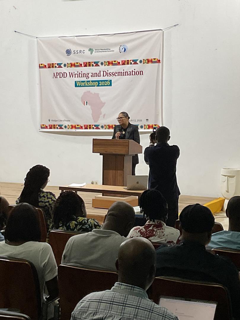[MICE]  
Mme Malékah MOURAD-CONDE, DG de Côte d'Ivoire Tourisme a salué 63 chercheurs de 14 pays réunis à Abidjan pour un atelier du CERAP sur la Paix &amp; le Développement. 🕊️🌍

La Côte d’Ivoire s'affirme comme destination de référence pour le tourisme scientifique. ✨