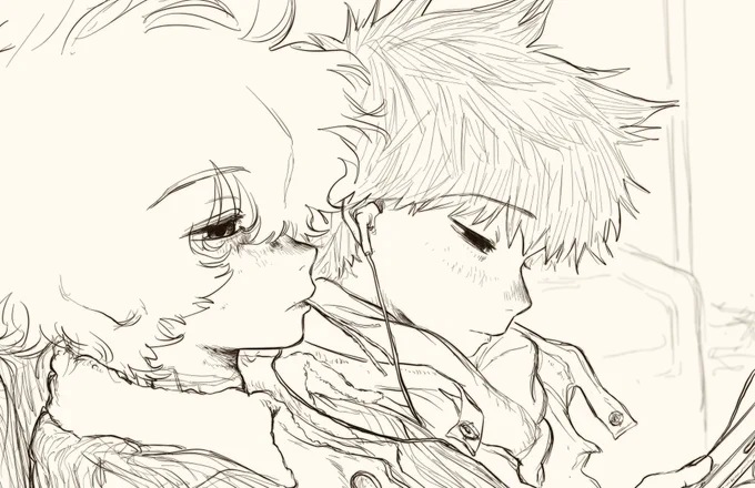 #オテテオ 2人の顔のちがい 