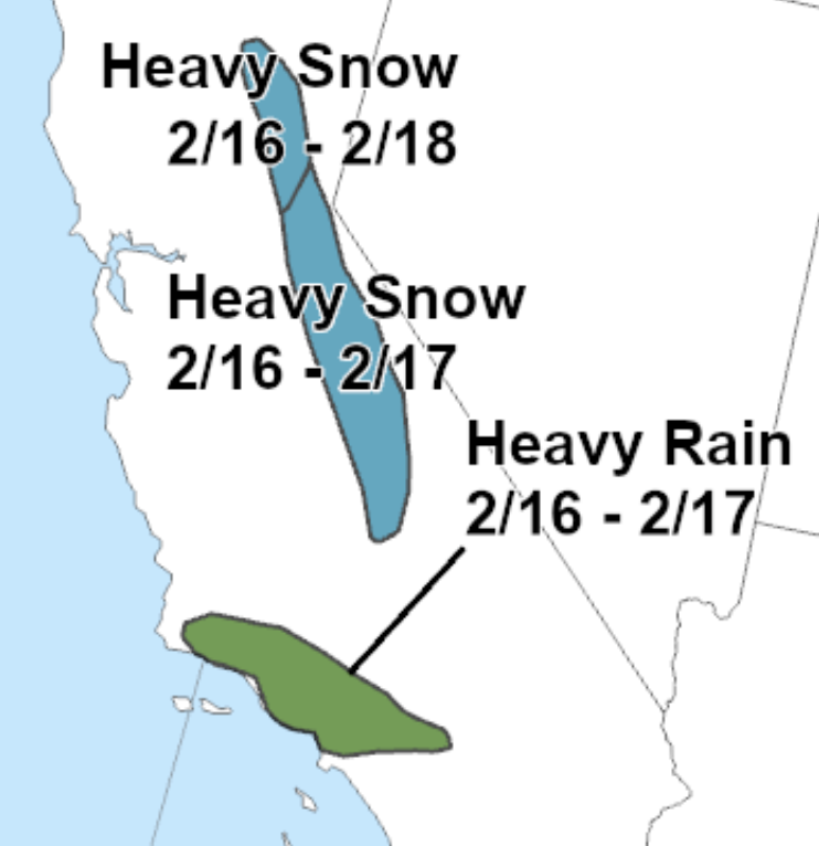 S Ops:  Three storm systems to impact Southwest California next week. #cawx