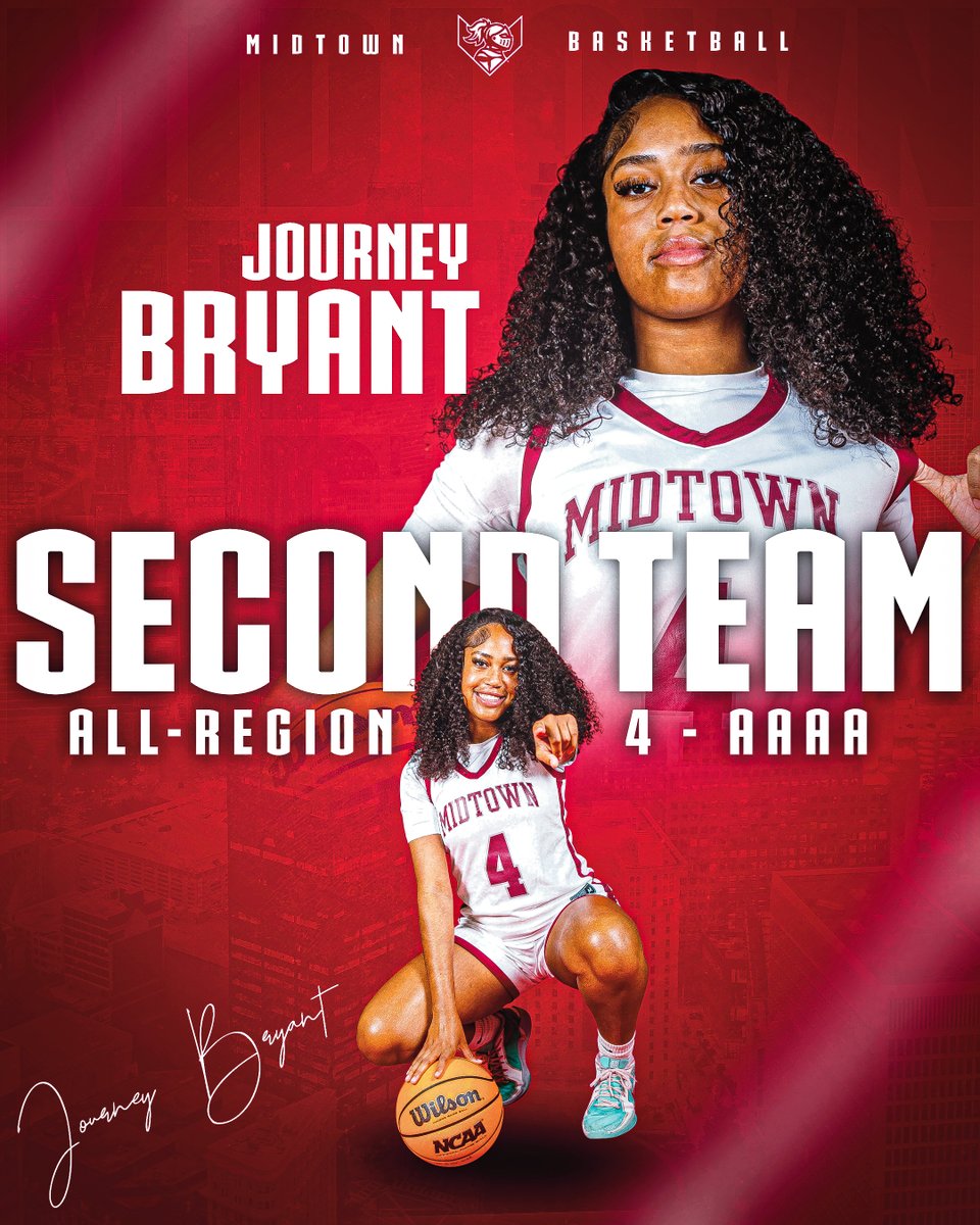 MidtownGirlsBB's tweet photo. Congratulations To Our Three Midtown Captains Who Earned All-Region 4-AAAA Honors.  They Have Been The Driving Force Behind This Year's Team.⚔️🔥🏀  

➡️ @DevinBockman3  1st Team All-Region
➡️ @HaileyWortmann  2nd Team All-Region
➡️ @JourneyBryant27  2nd Team All-Region https://t.co/Uk3EVyL6aZ