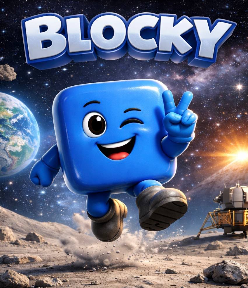 From zero to revolutionary.
Built by builders. 
Powered by vision. 🟦 
$BLOCKY on <a href="/base/">Base</a> 🟦👍🟦🟦🟦
