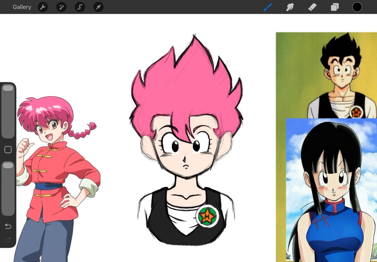 Being an artist is realizing you can draw whatever the hell you want 

Gohan 1/2