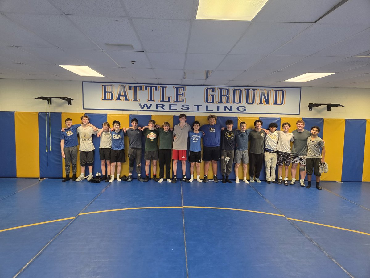BGAWrestling's tweet photo. Last practice in the books. State tomorrow! https://t.co/z4ylTWqcpE
