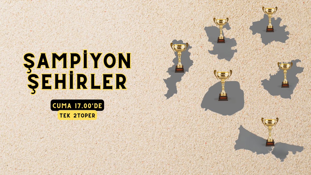 Avrupa'nın önde gelen 10 liginde en fazla şampiyonluk kutlanan şehirler hangileri?
Şampiyon Şehirler
Cuma 17.00'de
#TekStoper'de!
youtube.com/@TekStoper